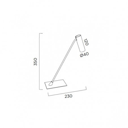 Table lamp LED TUB (4W)