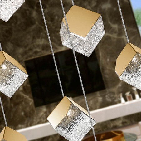 Cluster Pendant Lamp Priscila (12 lights)