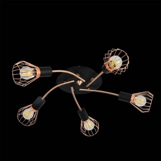 Plafón de techo San Petersburgo (5 Luces)