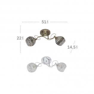 Flush light Lalibela (2 Lights)