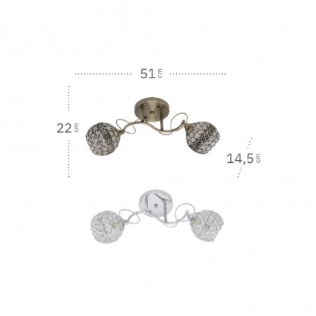 Flush light Lalibela (2 Lights)