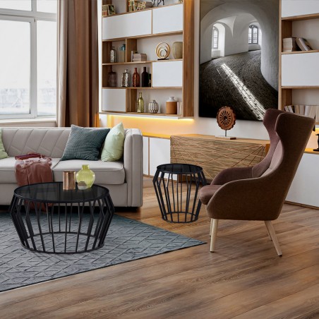 Mesa auxiliar Cirus Negro Mate