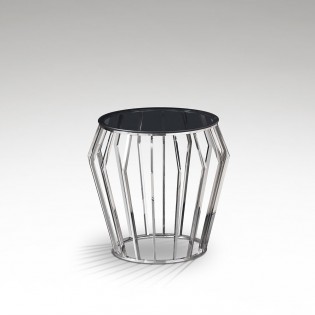 Side Table Ciros Bright Steel
