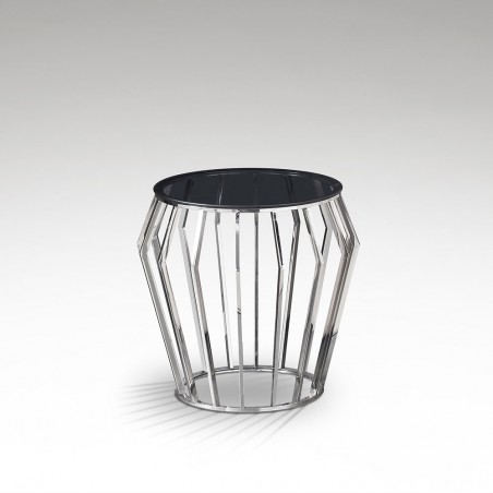 Side Table Ciros Bright Steel