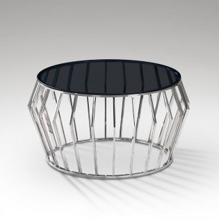Coffee table Ciros Steel Gloss