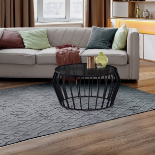 Coffee table Ciros Matt Black
