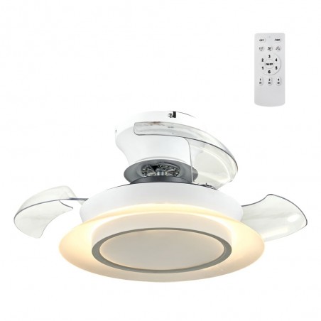Ventilador LED con aspas retráctiles Villa CCT (18W)