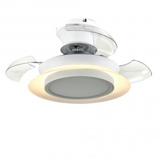 Ventilador LED con aspas retráctiles Villa CCT (18W)