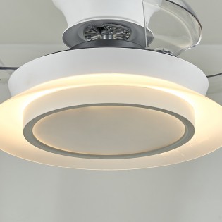 Ventilador LED con aspas retráctiles Villa CCT (18W)