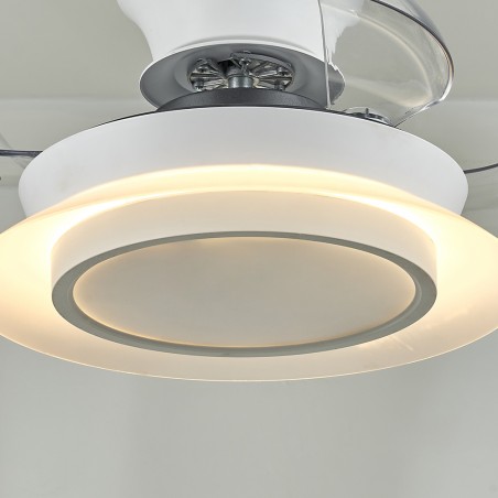Ventilador LED con aspas retráctiles Villa CCT (18W)