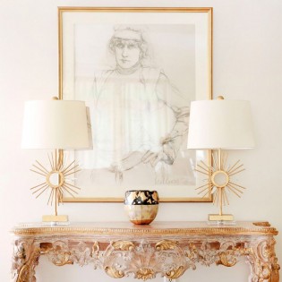 Table Lamp Sun King