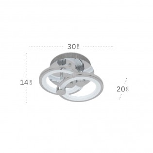 Plafón de techo LED Sydney (32W)