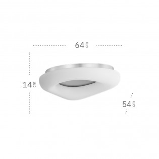 Flush light LED Paris (60W)