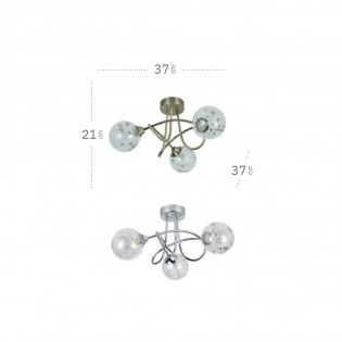 Flush light Rio De Janeiro (3 Lights)