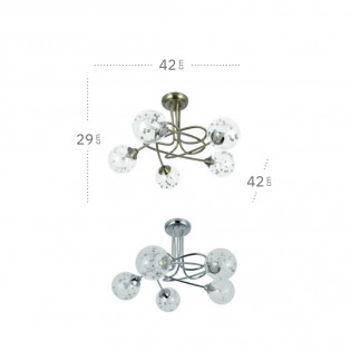 Flush light Rio De Janeiro (5 Lights)