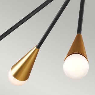 Lámpara colgante Jax (10 luces)