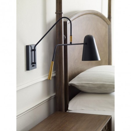 Aplique de pared orientable Simon