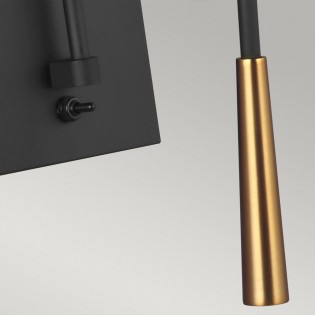 Aplique de pared orientable Simon