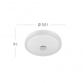 Flush light LED Zaid RGB (72W)