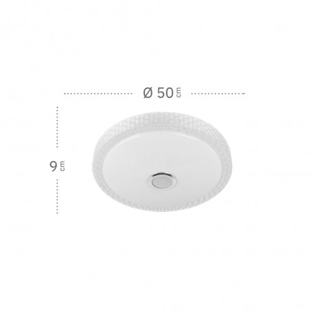 Plafón de techo LED Zaid (72W)