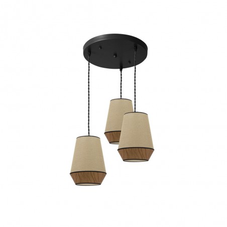 Lámpara colgante Campana (3 Luces)