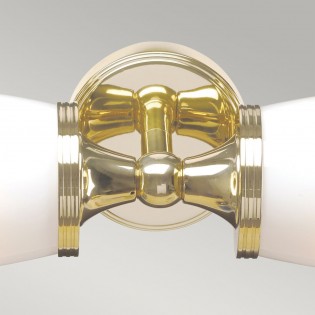 Aplique de pared para baños Eliot (2 luces)