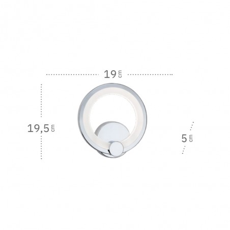 Aplique de pared LED Sydney (10W)