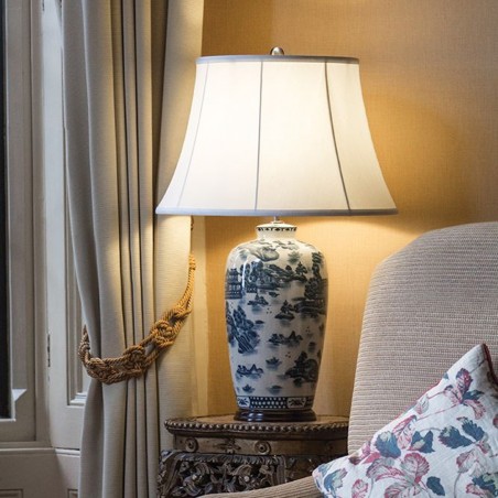 Table Lamp Blue Ginger Jar