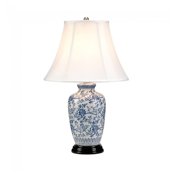 Table Lamp Blue Ginger Jar