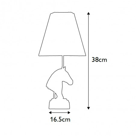 Lámpara de mesa Eclipse