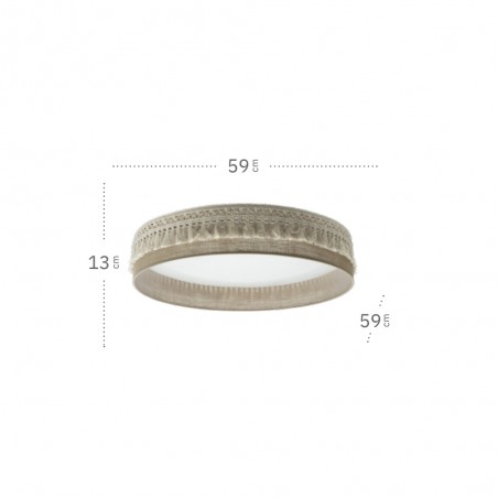 Flush light LED Ekaterina (96W)