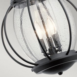 Lámpara colgante de exterior Vandalia L