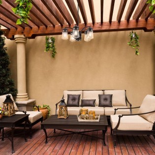 Outdoor Chandelier Lyndon (5 lights)