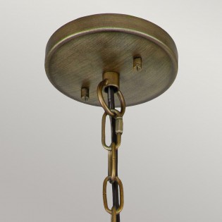 Outdoor Pendant Lamp Halleron Bronze