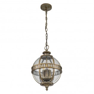 Outdoor Pendant Lamp Halleron Bronze