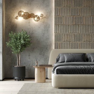 Aplique de pared Lovetann (4 luces)