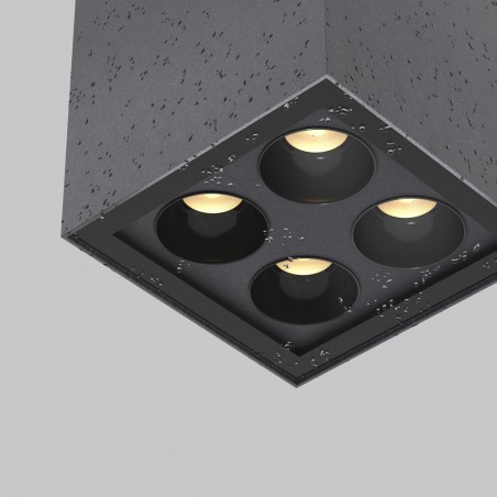 Plafón de techo exterior LED Ares (4x2W)