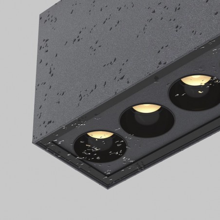 Plafón de techo exterior LED Ares (5x2W)