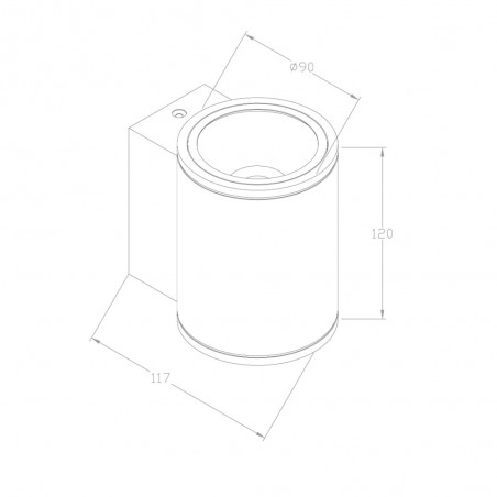 Outdoor LED Wall Lamp Shim (5W)