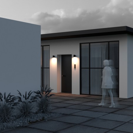 Aplique de pared de exterior LED Shim (5W)