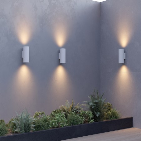 Aplique de pared de exterior LED Shim (24W)