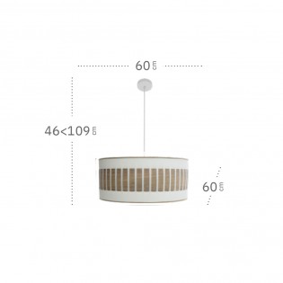 Lámpara colgante Ivanna (3 Luces)