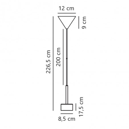 Lámpara de techo LED Clyde (5W)