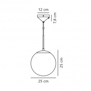 Suspended Lamp Grant 25
