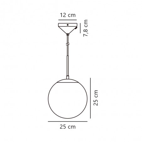 Suspended Lamp Grant 25