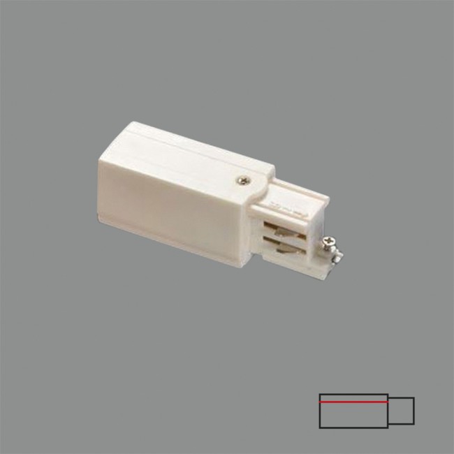Side connector for 3-phase rail ACB
