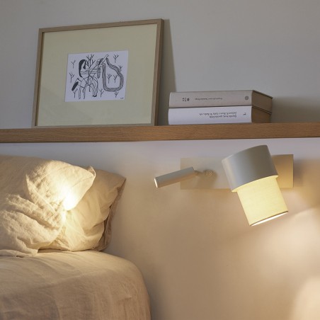 Wall lamp with LED reader Kan (3W)
