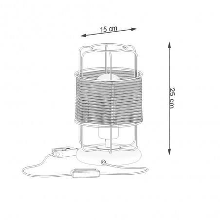 Table lamp Gizur