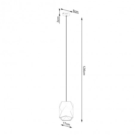 Pendant lamp Gobi