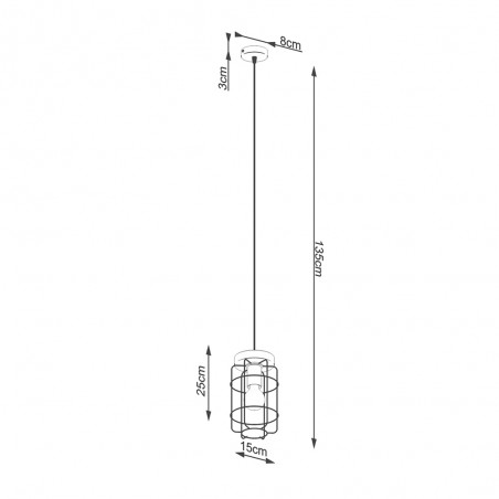 Pendant lamp Gotto